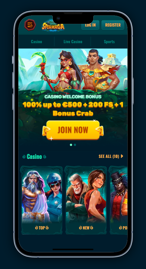 Spinanga Mobile Casino